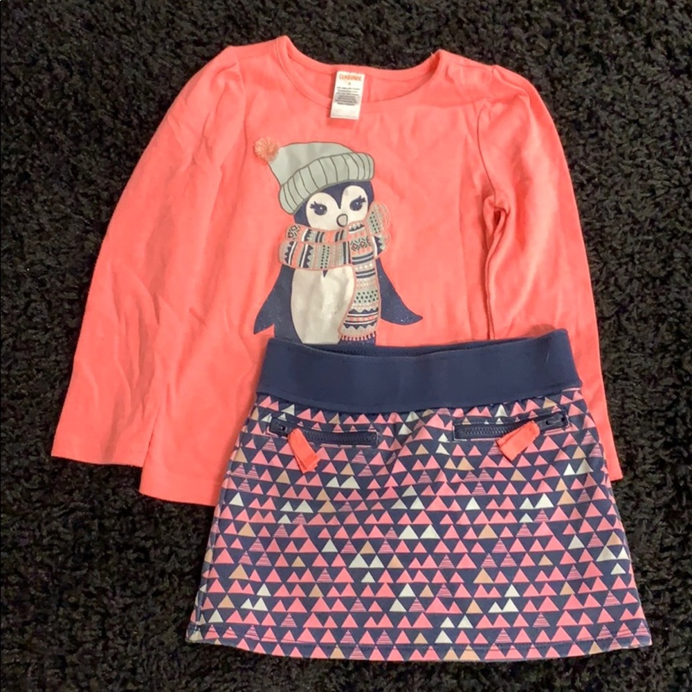 Gymboree size 5 matching set outfit
